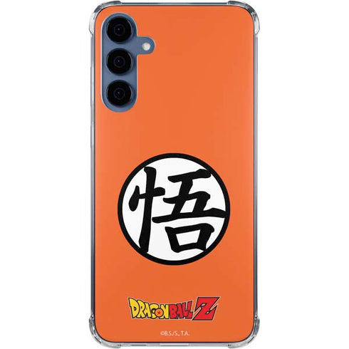 Dragon Ball Z Goku Iconic Kanji Symbol Galaxy A35 5G Clear Case